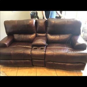 Leather Electric Recliner